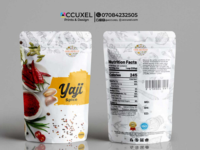 Custom Spices Pouch Packaging chili powder packaging spice packaging spice packaging design spices branding spices packaging design spices pouch design