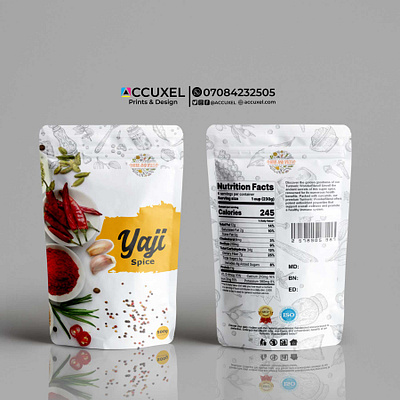 Custom Spices Pouch Packaging chili powder packaging spice packaging spice packaging design spices branding spices packaging design spices pouch design