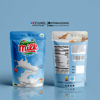 Milk Pouch Packaging Design milk packaging milk packaging design milk pouch milk pouch design milk powder milk sachet milk sachet design pouch packaging pouch packaging design