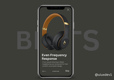 Beats Mobile app UI Design app business figma figma design mobile app ui ux design wordpees