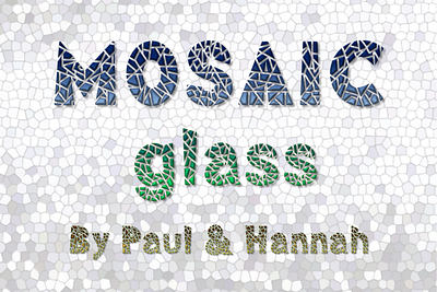 Mosaic glass font cartoon creative cute elegant font font design font style fontpack fonts glass graphic design handwriting handwritten lettering modern mosaic glass motion graphics script