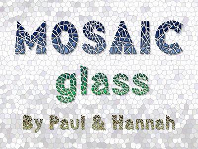 Mosaic glass font cartoon creative cute elegant font font design font style fontpack fonts glass graphic design handwriting handwritten lettering modern mosaic glass motion graphics script