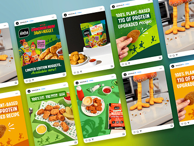 Chicken Nuggets Social Media Cards