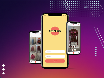 Swipebuy App app mobile ui