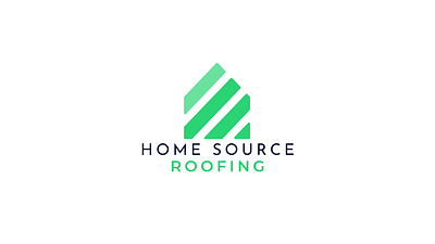 Home source roofing Logo animation 2d animation 3d after effects animated animation branding design graphic design illustration logo logo animation motion graphics