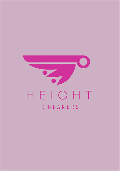 HEIGHT SNEAKERS/ DAILY LOGO CHALLENGE: SNEAKER COMPANY PROMPT dailylogochallenge height prompt sneaker sneaker company sneakers