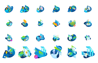 Nexus Illustrations branding graphic design