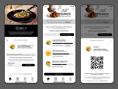 Polanco Rewards App (UX/UI Design)