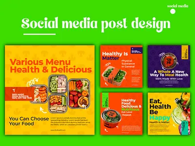 Food social media post design ads design advertising branding graphic design logo post design social media adver social media design social media post