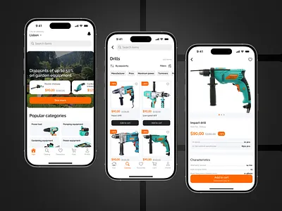 E-commerce App Design Concept app app design design ecommerce interface mobile app shop shopping app shopping cart store ui ux