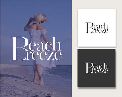 Beach Breeze beachbreeze brandidentity branding brandlogo design designer graphic design logmaker logo luxury