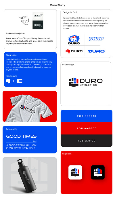 Duro - Branding Design - Creasions branding design