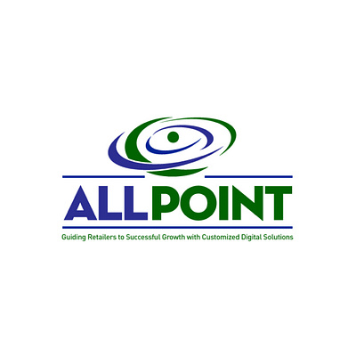 All Point - Logo Design - Creasions logo design