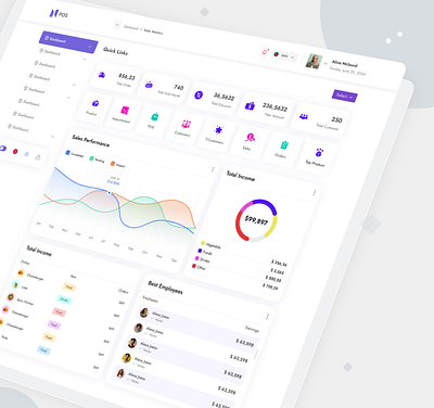 E-Commerce POS UI Design dashboard e commerce pos ui design ecommerce figma landing page pos pos design tusharsharma69 ui design ui ux design web ui design website design