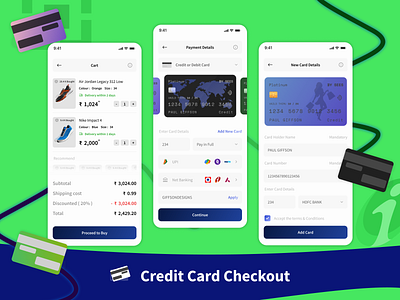 Seamless Credit Card Checkout Experience 💳✨ app branding card cart checkout credit card design graphic design illustration payment ui ux