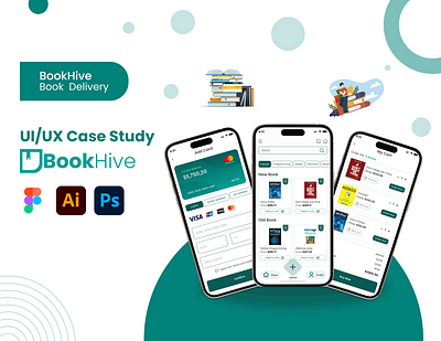 Book Selling App UX Case Study app book book selling app casestudy figma typography ui ux