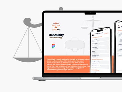 CONSULTIFY APP figma ui user experience design user interface design