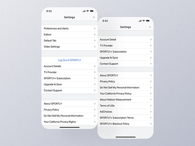 Setting Mobile App Ui app design screen setting setting ap setting app setting dashboard setting design setting details setting interface setting layout setting mobile setting mobile screen setting mobile ui setting option setting page setting screen ui setting view setting widget ui