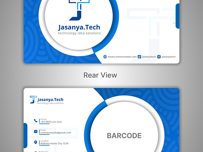 Card Business - Jasanya.Tech card business graphic design jasanya.tech kartu bisnis