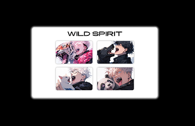 Wild 🪬 Spirit 3d animation design figma graphic design minimal motion graphics prototyping storytelling typography