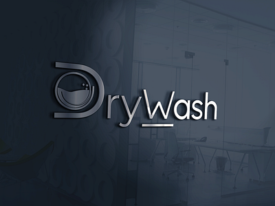 DryWash logo branding design graphic design logo logotype