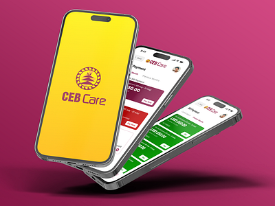 CEB Care Mobile App Redesign app care ceb electricity graphic design jaydesign logo mobile redesign ui