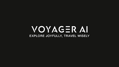 VOYAGER.AI - Kinetic Type Explainer ads explaine video hype video kinetic typography launch video motion graphics promotion promotional video