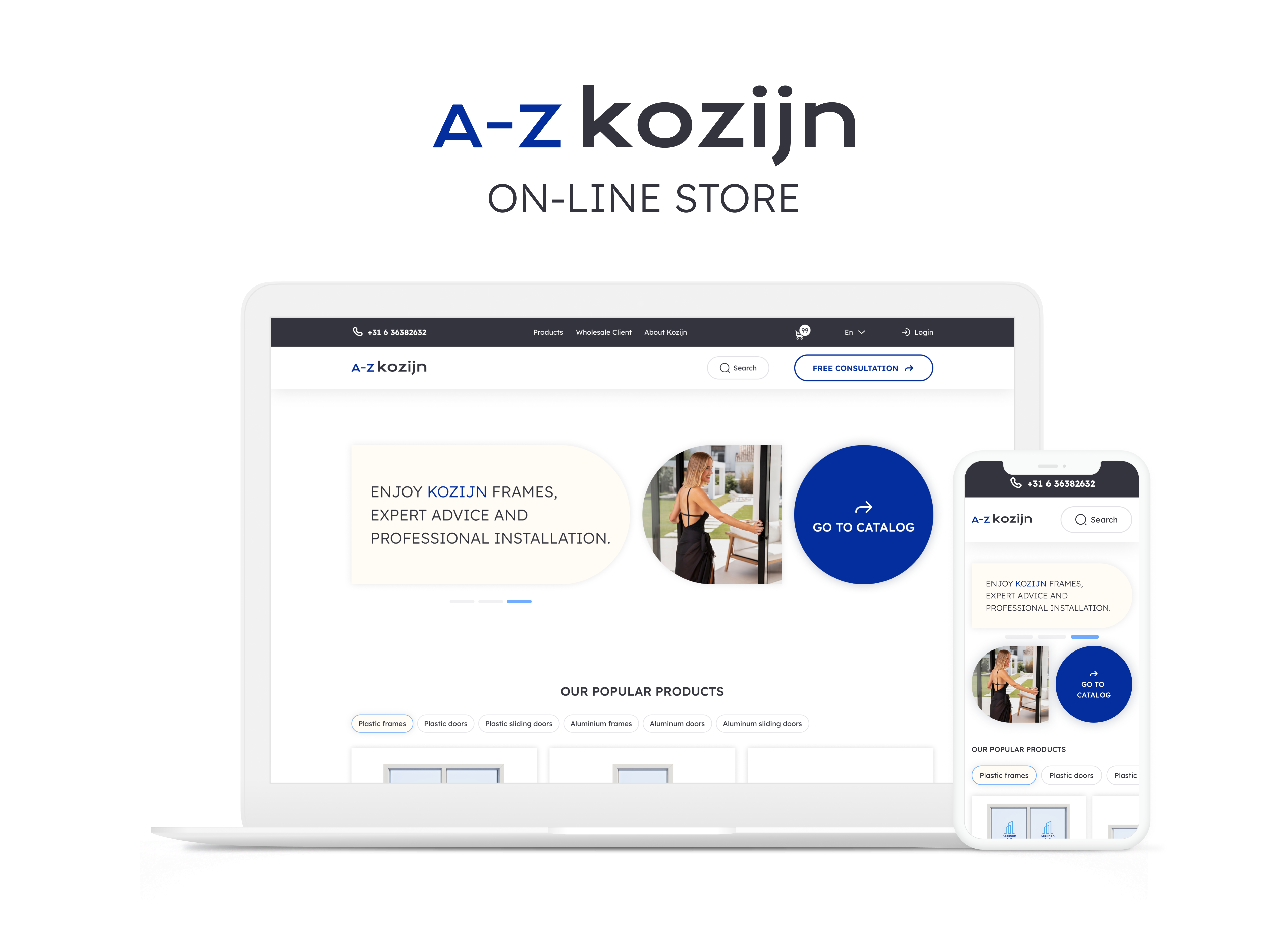 Example of Full Cycle Of Design For Website Design.