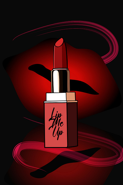 Digital Illustration 1 design drawing graphic design illustration lipstick