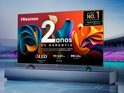 Hisense art branding design marketing social media