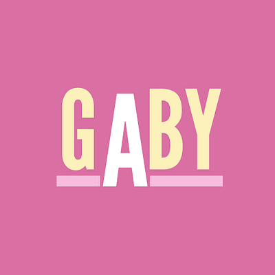 Logo para Papeleria CREATIVA Gaby 3d animation creativo diseño diseño grafico felicidad grafico graphic design herramienta ilustracion logo logotipo marca minimalista papeleria pro proyecto tipografia