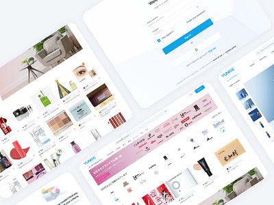 Product Catalog // 商品カタログ branding concept design figma flat illustration responsive website design ui web website