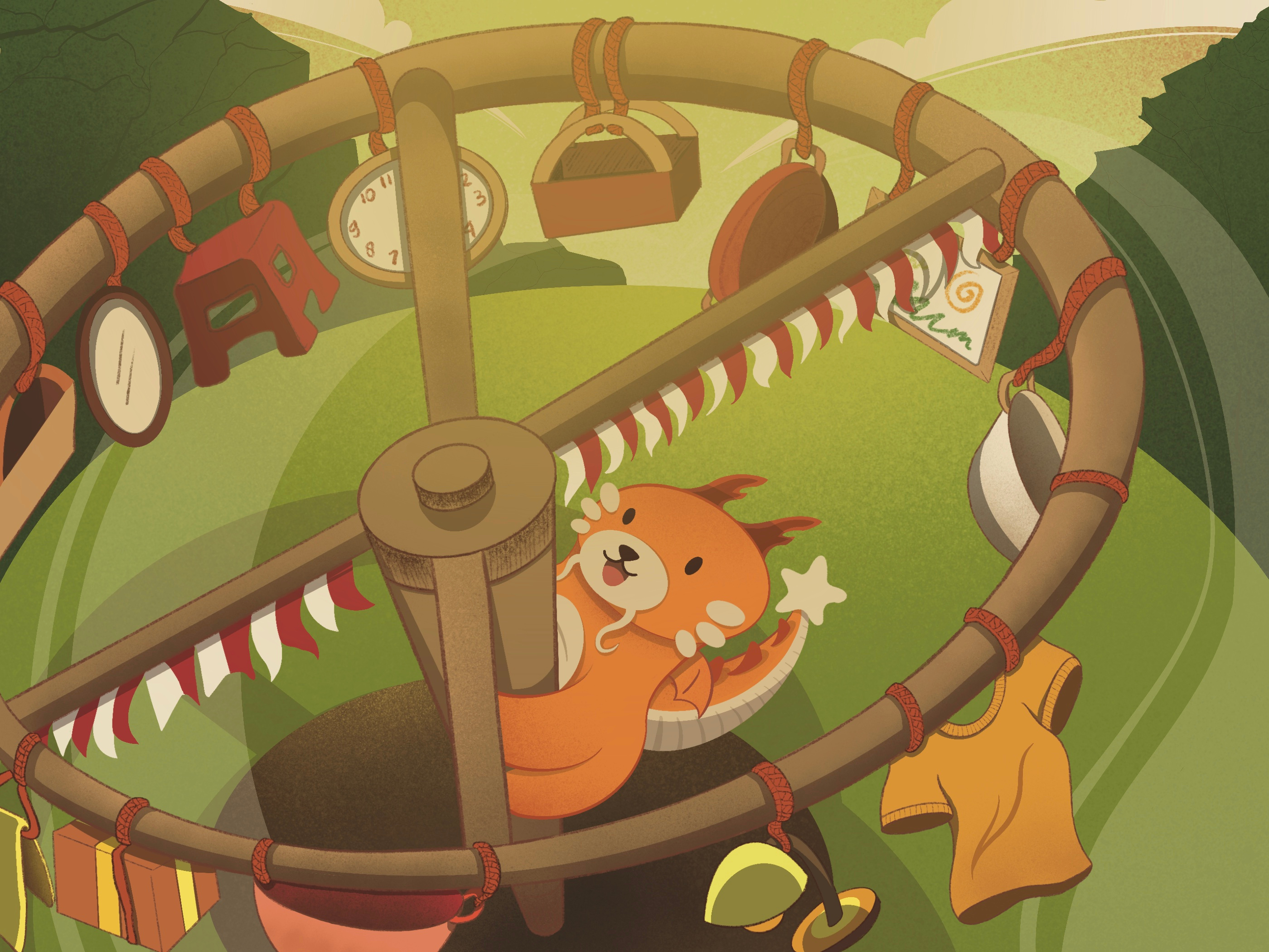 Example of Custom 2 D / 3D Illustration (1 Item)