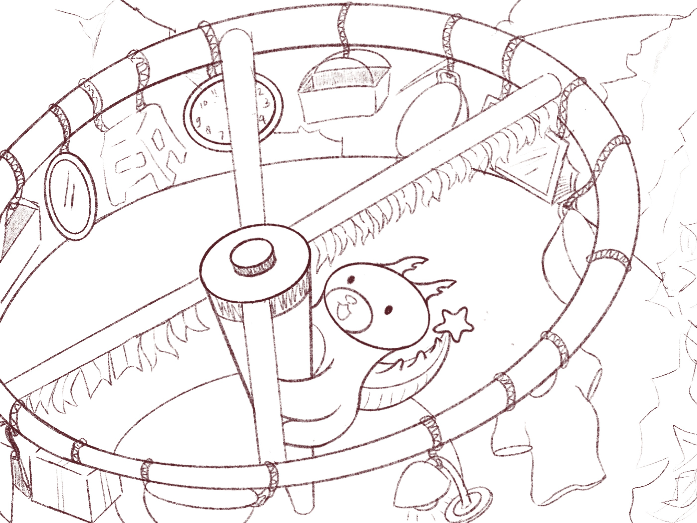 Example of Custom 2 D / 3D Illustration (1 Item)