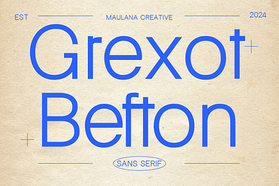 Grexot Befton Sans Serif Display Font animation branding design font fonts graphic design illustration logo nostalgic sans font sans serif ui