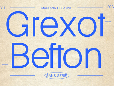 Grexot Befton Sans Serif Display Font animation branding design font fonts graphic design illustration logo nostalgic sans font sans serif ui