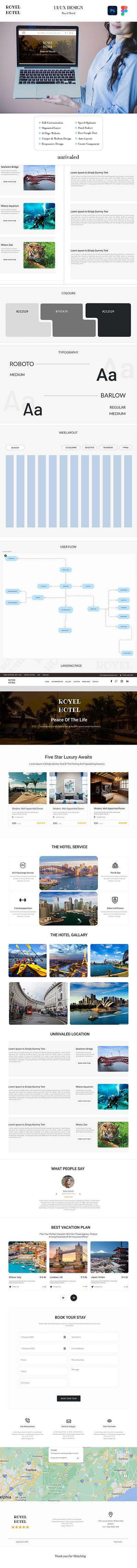 Hotel Booking Website Design computermokup design figma graphic design hotel booking website design logo mokup photoshop ui ui design uiux uxdesign vector