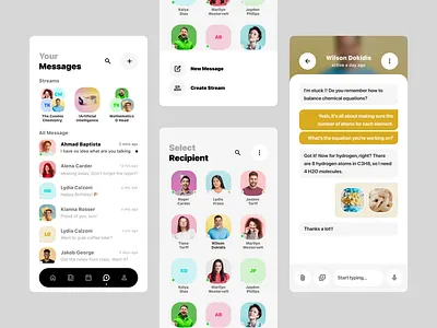 Course Chat - Mobile Application user experience