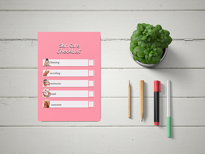 Designer Checklist business card checklist checklist skin care company flyer flyer menu planner design poster design