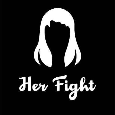 Logo Design Her Fight branding design drawing finearts graphic design illustration logo photoshop ui vector