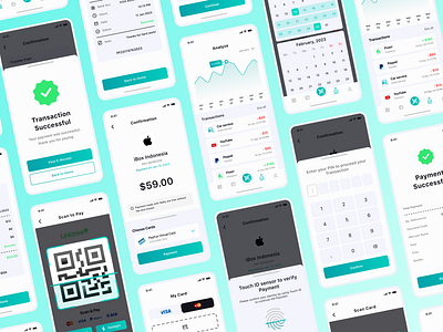 PayFun - Banking App UI Kit app banking ui ui design ui kits