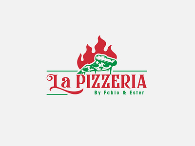 Pizza Logo brand logo branding graphic design illustration logo logo design logo designer logo idea logomark minimalist logo modern logo modern logo design pizza logo pizza logo design restaurant logo versatile logo