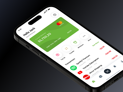 Finance Mobile App banking app credit card finance finance app finance mobile app finance mobile app design fintech fintech app fintech mobile app money transfer app online banking transaction