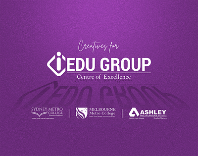 CREATIVES FOR iEDU GROUP branding corporate branding corporate design creative design creatives design exploration educational institution graphic design