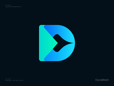 D app logo application brand identity branding custom d custom letter d design identity letter logo logo logo design logo icon logo inpiration logo maker logo symbol logo type modern design modern logo tech