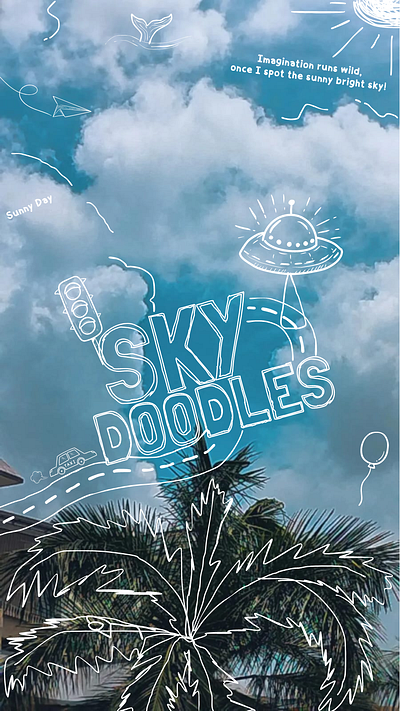 Sky Doodles branding creativity design doodles graphic design illustration sky doodles typography