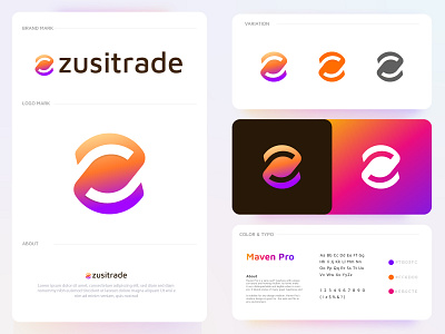 Online trading logo - z trading logo a b c d e f g h i j k l m n branding business logo colorful logo creative design gradient logo graphic design letter logo logo logo design logo trends modern modern logo modern logo design o p q r s t u v w x y z trade trading