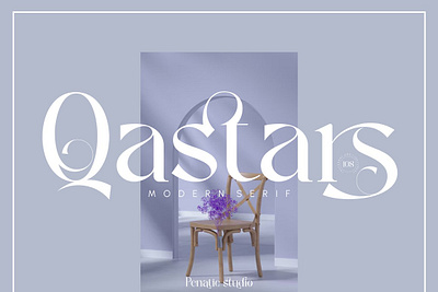 Qastars Modern Serif awesome classic elegant fashion font fonts golden lettering luxury minimal modern movie newspaper regular serif simple typeface typeset vintage wedding