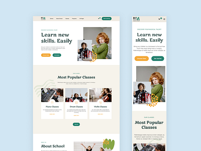 Highs figma design music school template professional design responsive design seo optimized template ui design user friendly design web designer webdesign webdesigners webflow webflow design webflow template webflow website website design