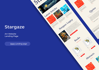 Landing Page graphic design landing page ui ux